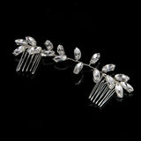 Crystal Hair Combs Bride Headbands Wedding Hair Accessories