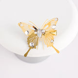 Crystal Hairpins Butterfly Wedding Dress Hair Accessories Women Hair Combs