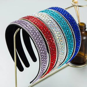 Baroque Rhinestone Headband for Girls Wedding Party