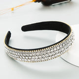 Baroque Rhinestone Headband for Girls Wedding Party
