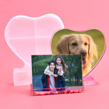 Heart Photo Frame Silicone Mold for DIY Crafts