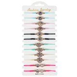 Multicolor Woven Rope Bracelet for Women Girls Jewelry