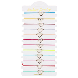 Multicolor Woven Rope Bracelet for Women Girls Jewelry