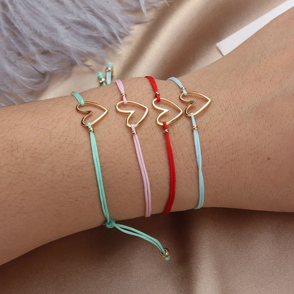 Multicolor Woven Rope Bracelet for Women Girls Jewelry