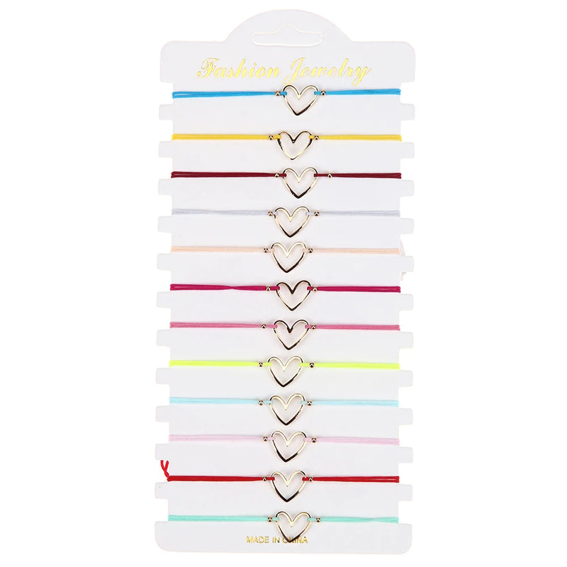 Multicolor Woven Rope Bracelet for Women Girls Jewelry