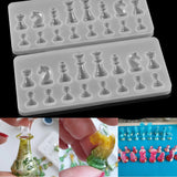 Chess Epoxy Resin Molds DIY Casting Mold for Jewelry Crafts