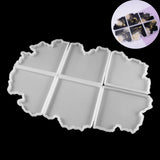 Crystal Irregular Table Epoxy Coaster Mold Silicone Mould