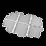 Crystal Irregular Table Epoxy Coaster Mold Silicone Mould
