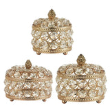 Crystal Jewellery Box for Storage - Portable Organiser Gift