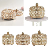 Crystal Jewellery Box for Storage - Portable Organiser Gift