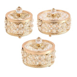 Crystal Earrings Jewelry Box Women Gift Home Decor