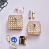 Crystal Jewelry Box Rectangle Earrings Wedding