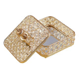 Crystal Jewelry Box Rectangle Earrings Wedding