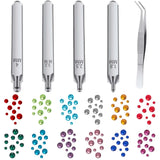 Crystal Jewelry Setter Kit, 1440Pc Rhinestones + Stamping Tools DIY