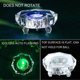 Multicolor LED Light Base Display Plate