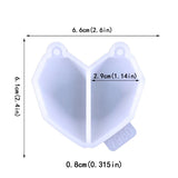 Love-Heart Resin Moulds for Jewelry Making Craft C63F