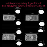 Crystal Makeup Mirror Epoxy Resin Mold DIY Silicone UV Resin Molds