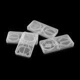 Crystal Makeup Mirror Epoxy Resin Mold DIY Silicone UV Resin Molds