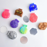 Crystal Makeup Mirror Epoxy Resin Mold DIY Silicone UV Resin Molds