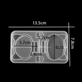 Crystal Makeup Mirror Epoxy Resin Mold DIY Silicone UV Resin Molds