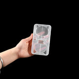 Crystal Makeup Mirror Epoxy Resin Mold DIY Silicone UV Resin Molds