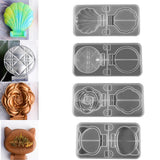Crystal Makeup Mirror Epoxy Resin Mold DIY Silicone UV Resin Molds