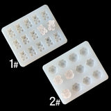 Crystal Mini Bear/Bear's Paw Silicone Mold for DIY Jewelry Making