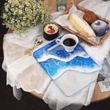 Large Square Handle Tray Silicone Resin Mold DIY Craft