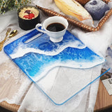 Large Square Handle Tray Silicone Resin Mold DIY Craft