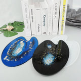 Crystal Mirror Palette Painting Board Resin Silicone Mold
