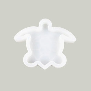 Crystal Mirror 3D Tortoise Animals Ashtray Mold DIY Resin Mold