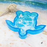 Crystal Mirror 3D Tortoise Animals Ashtray Mold DIY Resin Mold