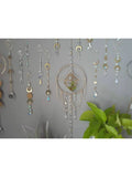Crystal Moon Phase Suncatcher Wall Hanging Art