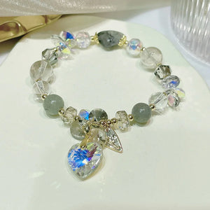 Crystal Stone Couple Beads Bracelet Lucky Bracelets