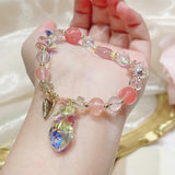 Crystal Stone Couple Beads Bracelet Lucky Bracelets