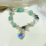 Crystal Stone Couple Beads Bracelet Lucky Bracelets