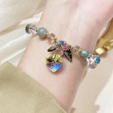 Crystal Stone Couple Beads Bracelet Lucky Bracelets