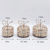 Crystal Necklace Jewelry Box Unique Trinket Ring Makeup Organizer