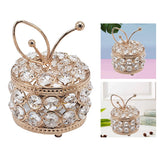 Crystal Necklace Jewelry Box Unique Trinket Ring Makeup Organizer