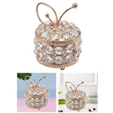 Crystal Necklace Jewelry Box Unique Trinket Ring Makeup Organizer