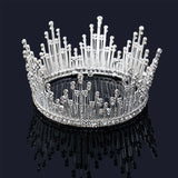 Crystal/Pearl Queen Wedding Bridal Tiaras and Crowns Bride Headpiece