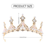 Princess Crown Butterfly Tiara for Girls Wedding Birthday Headwear