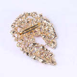 Crystal Place Style Brooches for Women Unisex Dropwater Geometry Pins