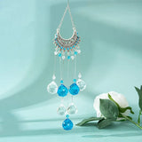 Crystal Prisms Hanging Ornament Rainbow Maker for Home Garden Decoration