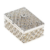 Crystal Rectangle Trinket Box for Jewelry Storage