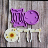 Resin Desk Chair Silicone Mould for DIY Jewelry Making