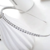 Rhinestone Pearls Tiara Crown Hairband Bridal Headbands Wedding
