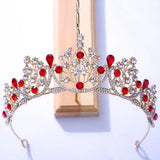 Crystal Rhinestone Tiara Crown Wedding Hair Accessories