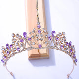 Crystal Rhinestone Tiara Crown Wedding Hair Accessories