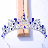 Crystal Rhinestone Tiara Crown Wedding Hair Accessories